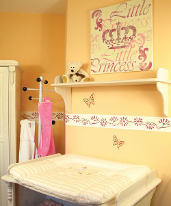 Kinderzimmer für Mädchen, kleine Prinzessinen