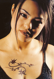 Ähnlich Henna Tattoo mit Tattoo-Pen gemalt.