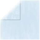 Scrapbookingpapier Double Dot, babyblau, 30,5x30,5cm, 190g