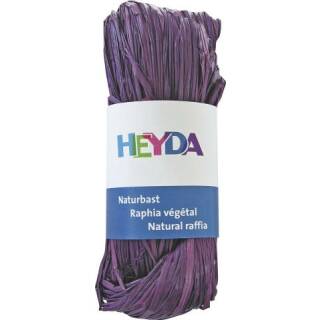 Naturbast, 50g, violett