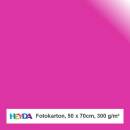 Fotokarton, 50x70cm, 300g, pink, 10 Bogen