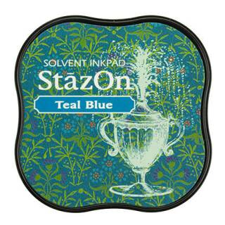 StazOn Stempelkissen Midi Teal Blue
