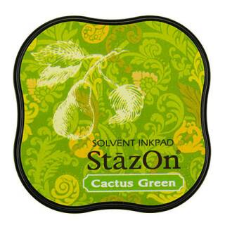 StazOn Stempelkissen Midi Cactus Green