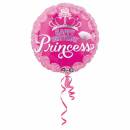 Folienballon "Happy Birthday Princess" Standard...