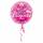 Folienballon "Happy Birthday Princess" Standard Rund, 43 cm