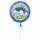 Folienballon "Happy Birthday" Ocean Buddies Standard Rund, 43 cm