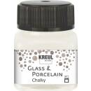Glasmalfarbe-Porzellanfarbe, Chalky White Cotton 20 ml