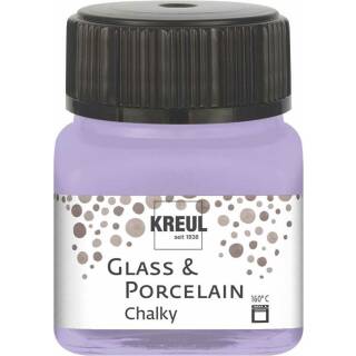 Glasmalfarbe-Porzellanfarbe, Chalky Sweet Lavender 20 ml