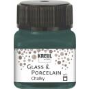 Glasmalfarbe-Porzellanfarbe, Chalky Cottage Green 20 ml