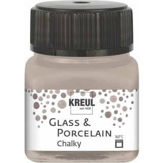 Glasmalfarbe-Porzellanfarbe, Chalky Noble Nougat 20 ml