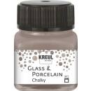 Glasmalfarbe-Porzellanfarbe, Chalky Mild Mocca 20 ml