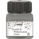 Glasmalfarbe-Porzellanfarbe, Chalky Smoky Stone 20 ml