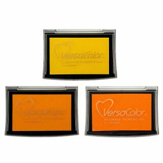 VersaColor Stempelkissen-Set, gelb/orange