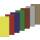 Wachsplatten, 7 Farben-10 Platten, Xmas, 17,5 x 8 cm