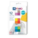 Fimo soft Materialpackung 12er Brilliant Colours,...