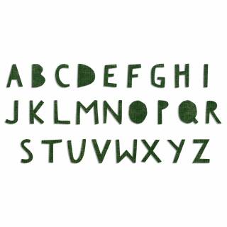 Sizzix Bigz XL Alphabet, Cutout Upper