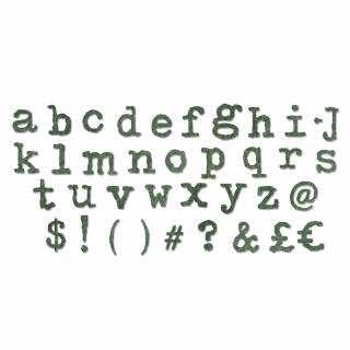 Sizzix Bigz XL Alphabet, Typo Lower