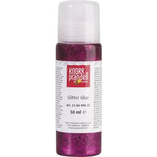 Glitter Glue 50ml pink
