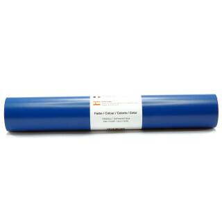 Wandtattoo-Folie matt 30,5 cm x 3 m, Mittelblau