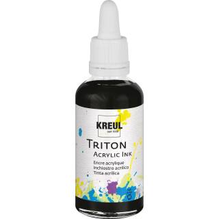 Triton Acrylic Ink Schwarz 50 ml