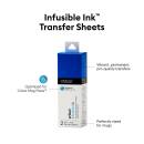 Cricut Infusible Ink Transferbogen, True Blue, Echtblau,...