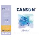 Canson Montval Aquarell-Block, rundumgeleimt, 24 x 32 cm,...