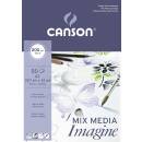 Canson Imagine Mix Media-Block, DIN A3, 50 Blatt, 200...