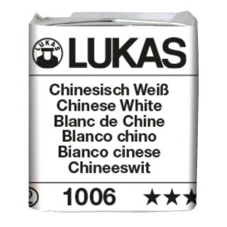 Aquarellfarbe Chinesisch Weiß [1006], Lukas Aquarell 1862