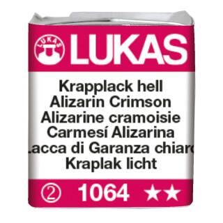 Aquarellfarbe Krapplack hell [1064], Lukas Aquarell 1862