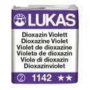 Aquarellfarbe Dioxazin Violett [1142], Lukas Aquarell 1862
