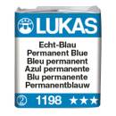 Aquarellfarbe Echt-Blau [1198], Lukas Aquarell 1862