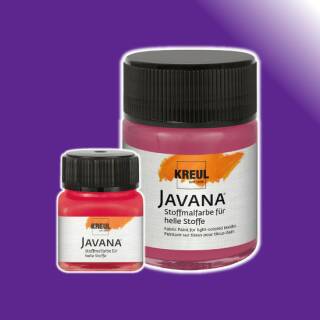 Stoffmalfarbe "Violett", 20 ml, Javana, für helle Stoffe