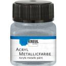 Acryl-Metallicfarbe Silber, 20 ml
