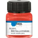 Acryl-Metallicfarbe Rot, 20 ml