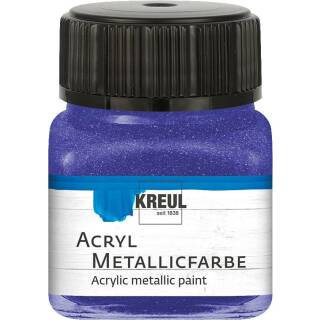Acryl-Metallicfarbe Violett, 20 ml