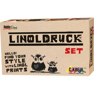 HOBBY LINE Linoldruck-Set