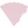 Schultüte Zuschnitt, rosa, 41 cm, Geschwistertüte