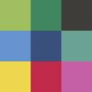 Stempelkissen-Set Textil 9 Farben
