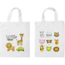 Bastel-Set Kindertaschen Zoo-Tiere