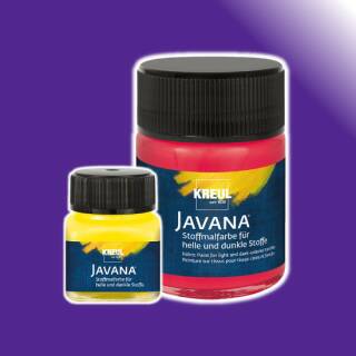 Stoffmalfarbe "Violett", 20 ml, Javana, für helle und dunkle Stoffe