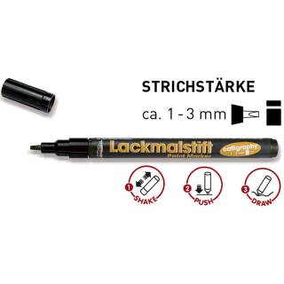 Lackmalstift calligraphy 1-3 mm Gold