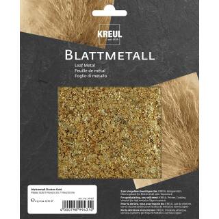 Blattmetall-Flocken, Goldfarben 2 g, Kreul
