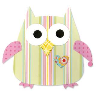 Sizzix Bigz, Eule - Owl #2 by Dena Designs