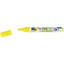 Triton Acrylic Marker Fluoreszierend Gelb edge