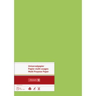 Universalpapier, A4, 160g, hellgrün, 25 Blatt