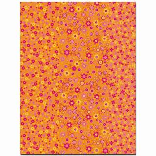 Blatt décopatch®, ref. 594, 30 x 40 cm, 20 g/m², gelb & orange