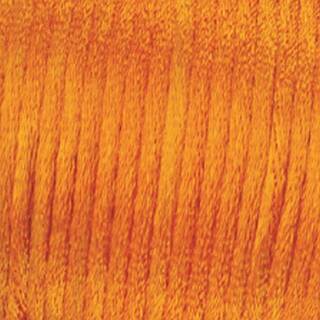 Flechtkordel Satin, 1,0 mm / 6 m, orange