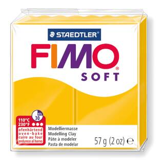 Fimo® Soft, sonnengelb Nr. 16, 57 g