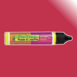 PicTixx Pluster&Liner Pen Rubinrot 29 ml