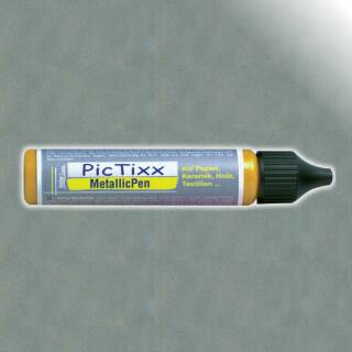 PicTixx MetallicPen Silber 29 ml